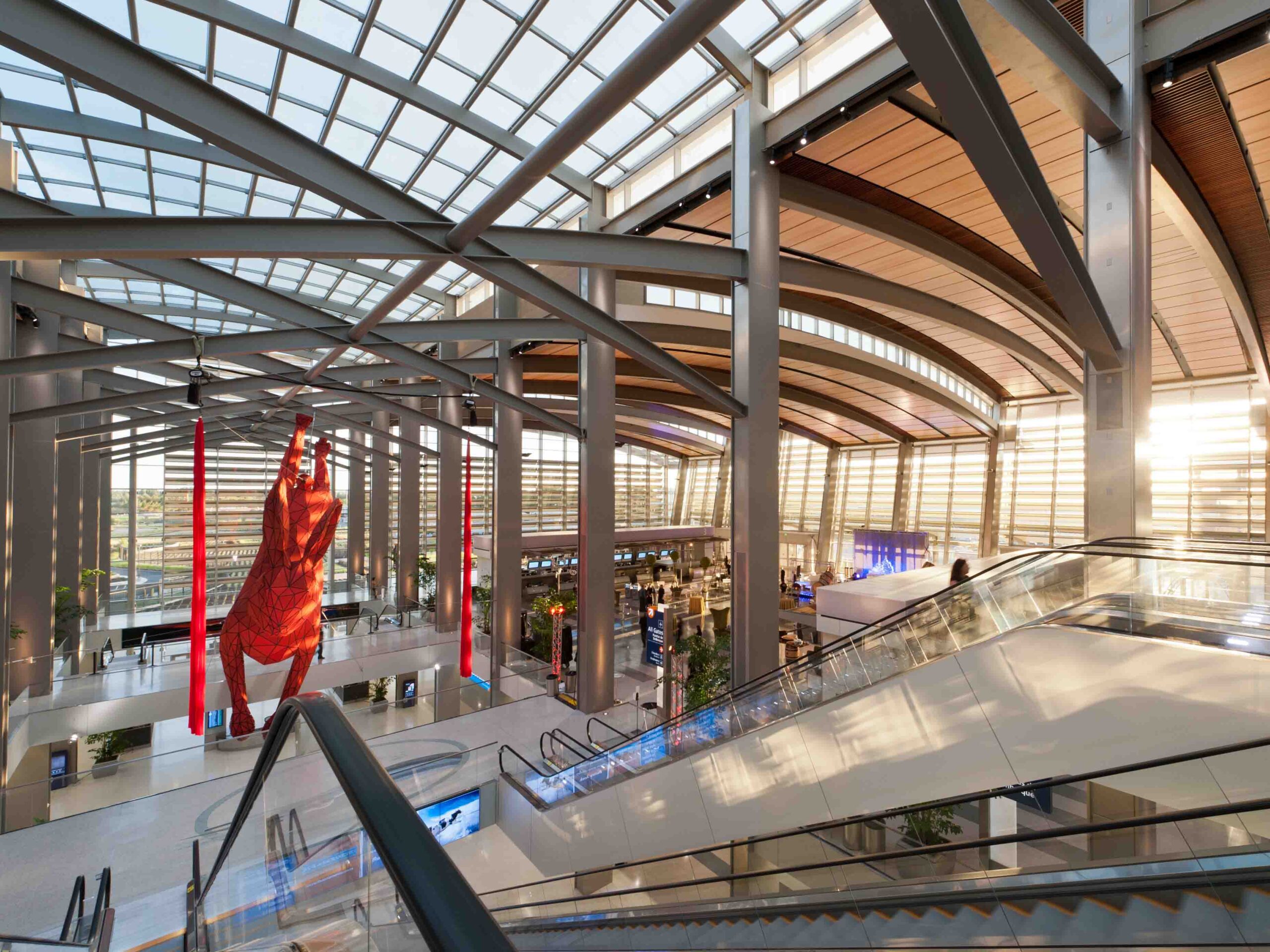 Sacramento Airport Terminal Interior Architecture