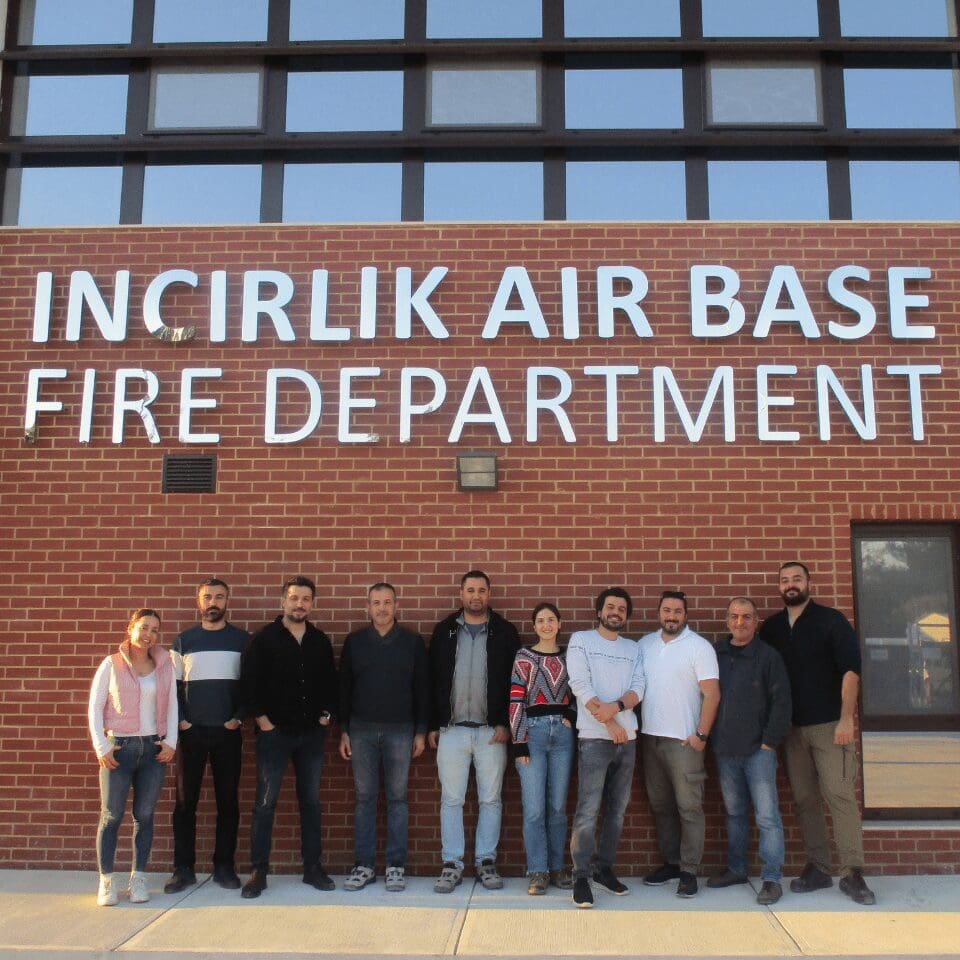 Group in front of Incirlik Air Base.